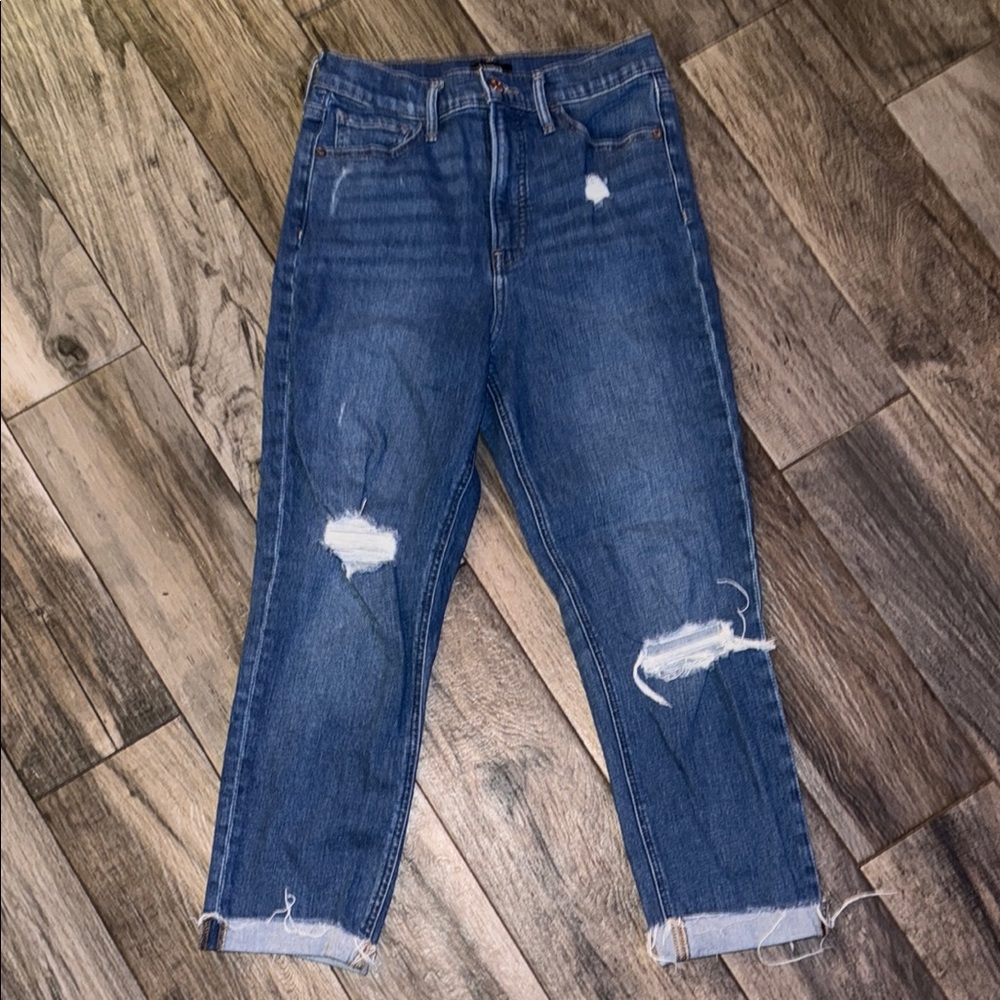 Express Distressed Jeans - Picture 2 of 11